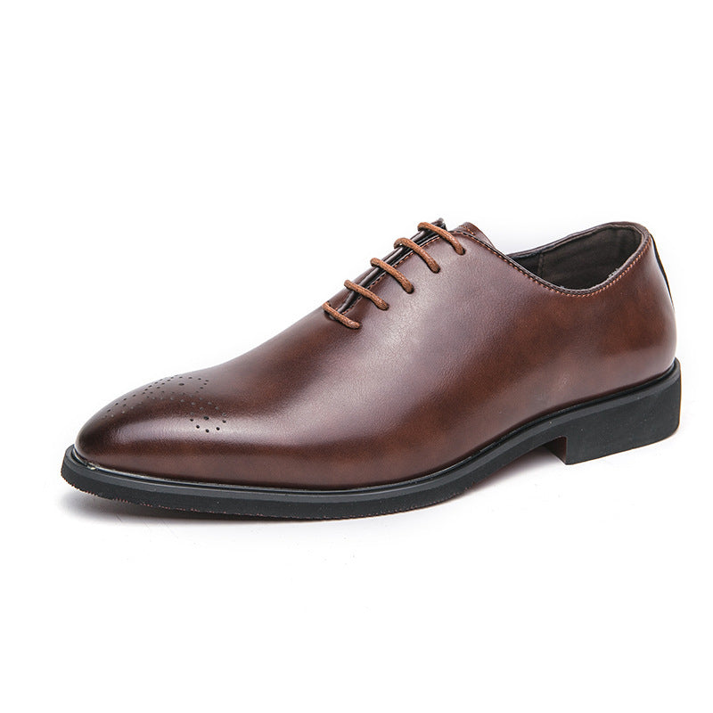 Herren Elegante Schnürschuhe aus hochwertigem Leder