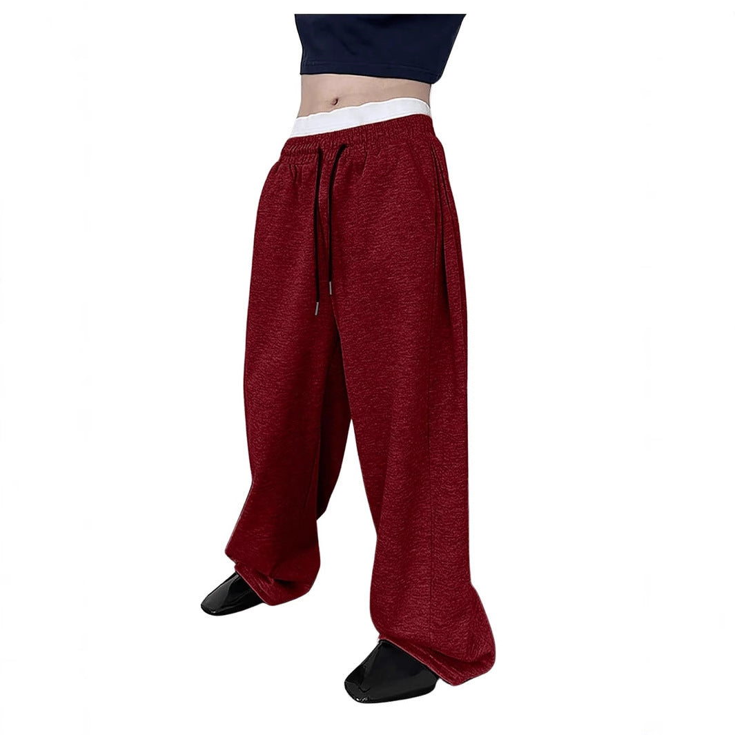 Herren nan lockere Oversize Jogginghose mit elastischem Bund und Kordelzug Shop Nory