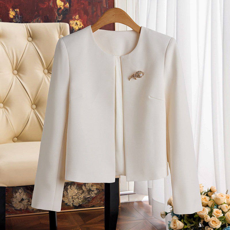 Damen Elegante Blazerjacke mit schickem Verschluss Shop Nory
