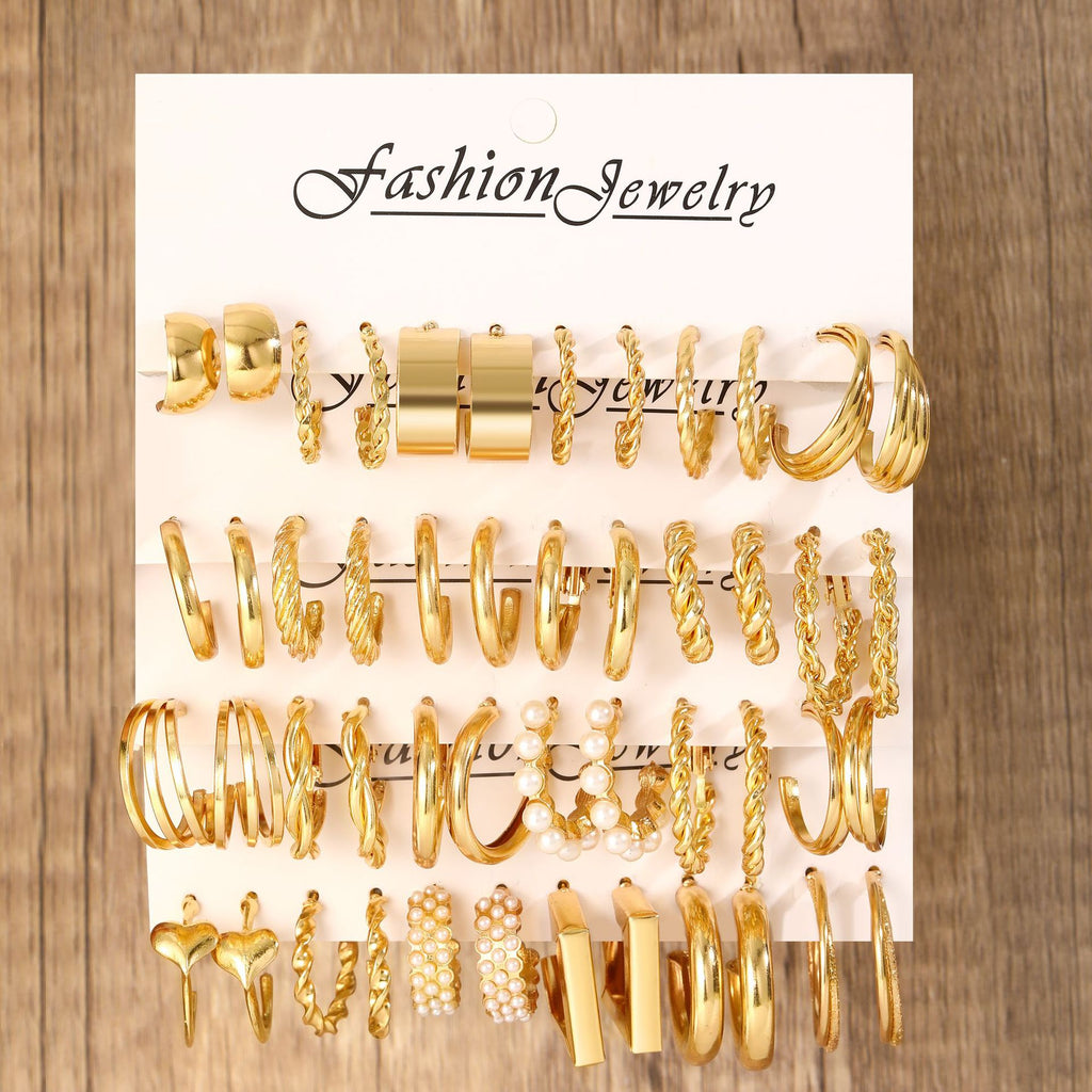 Damen Ohrstecker Set mit eleganten und vielseitigen Designs Shop Nory