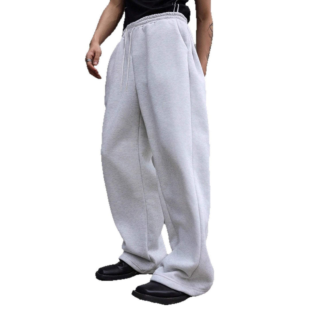 Herren Weite Oversize-Sweatpants mit Tunnelzugbund, Fleece-Innenfutter & Eingrifftaschen Shop Nory