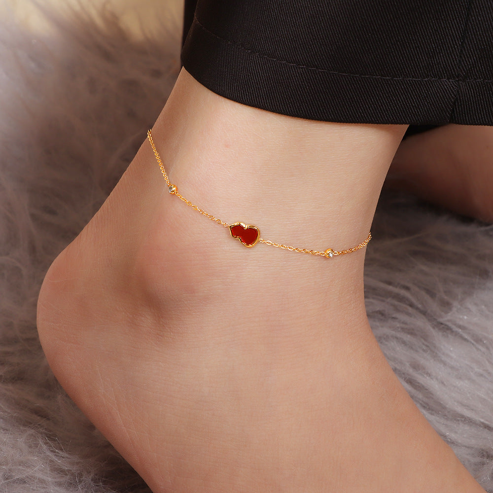Frauen Artisan Herz-förmige Charm Armband Shop Nory