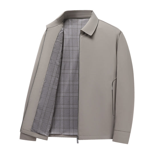 Herren Leichte Harrington‑Jacke mit Softshell‑Außenmaterial und Glencheck‑Futter Shop Nory