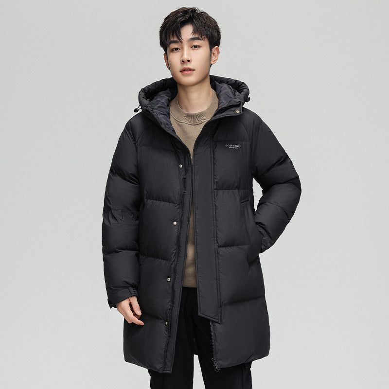 Herren Lange Daunenjacke Shop Nory