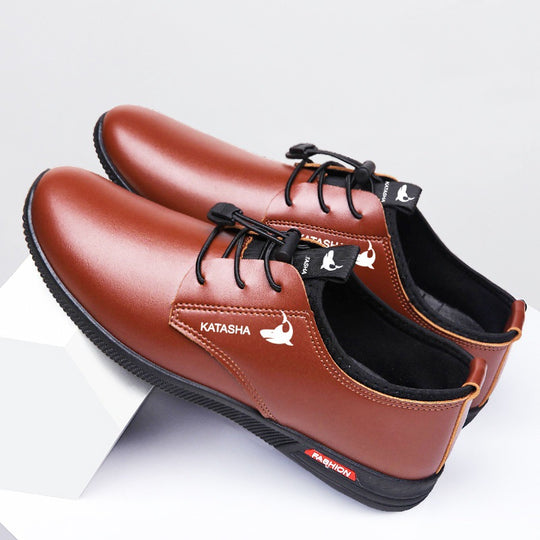 Herren Elegante und stilvolle Leder-Sneaker Shop Nory