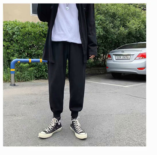Herren Lässige Jogginghose mit elastischem Bund Shop Nory