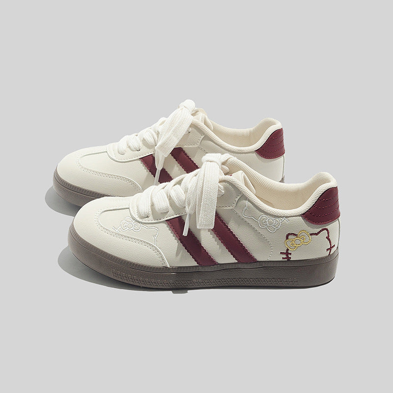 Damen Sportliche Sneakers mit verspieltem Design und hochwertigem Obermaterial