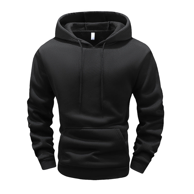 Herren Bequemer Kapuzenpullover mit Kängurutasche