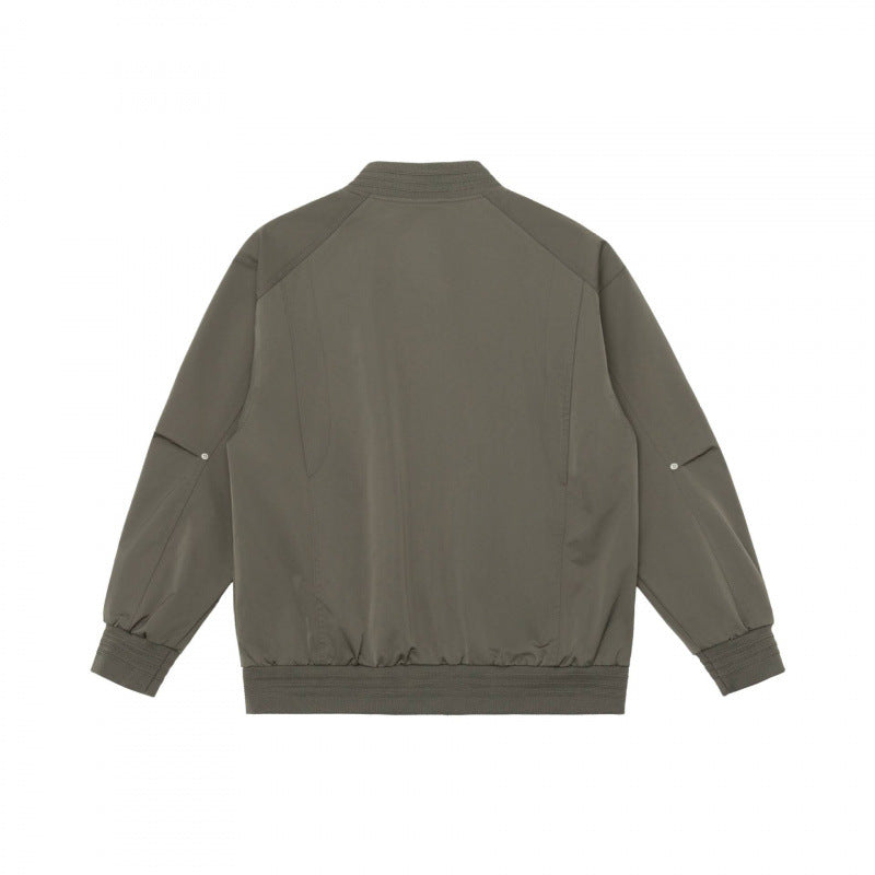 Unisex Leichtgewichtige Boxy‑Bomberjacke mit Raglanärmeln und Rippbündchen Shop Nory