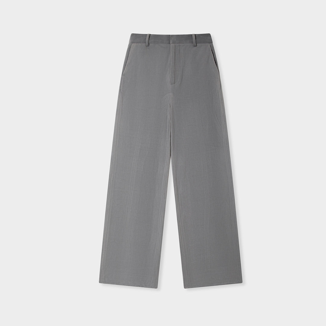 Damen Hochtaillierte Weite Cordhosen Shop Nory