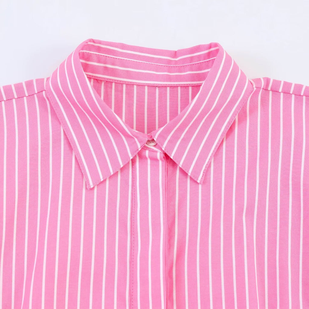 Damen Blusenshirt mit voluminösen Ärmeln und elegantem Schnitt