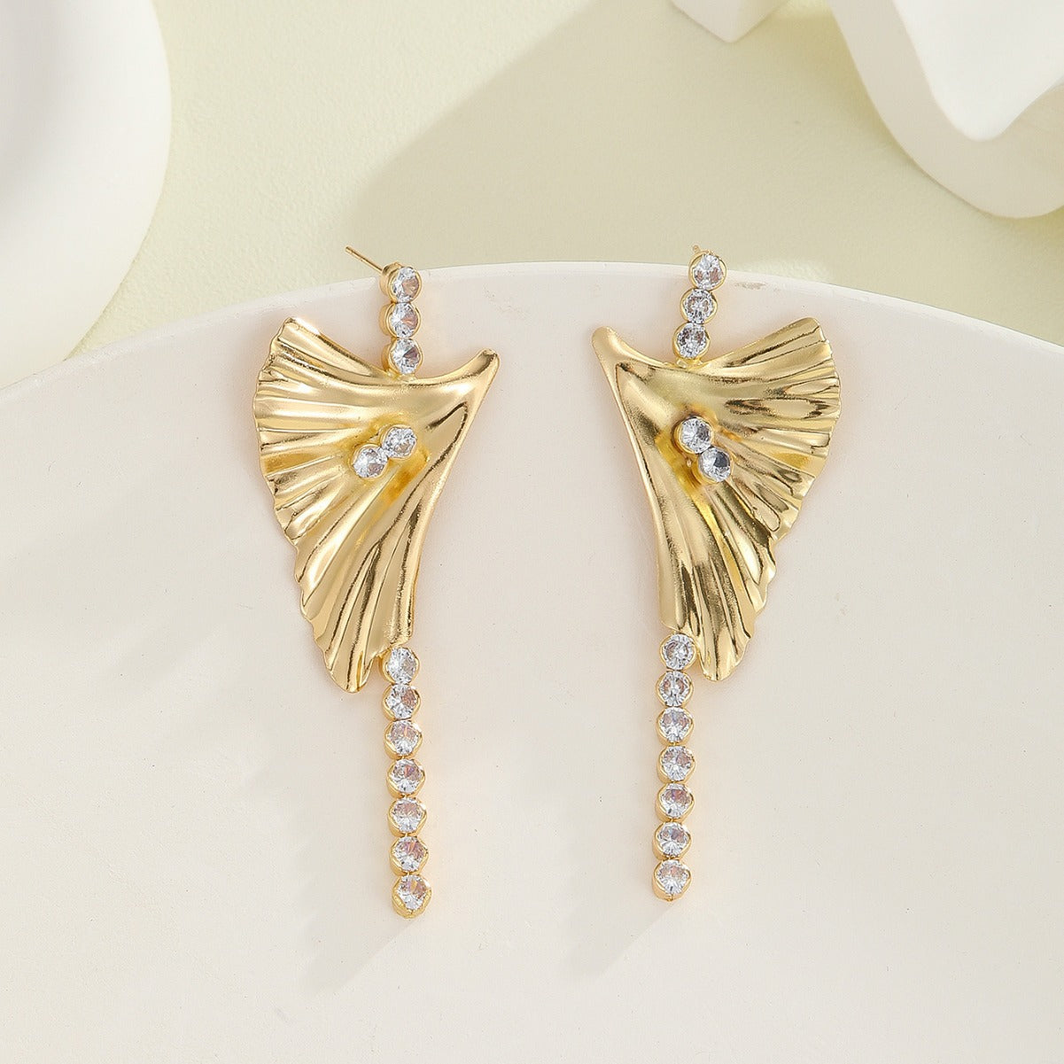 Damen Statement Ohrringe mit einzigartigem Schleifen-Design Shop Nory