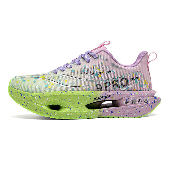 Damen Leuchtende Lauf-Sneaker mit atmungsaktivem Obermaterial und stoßdämpfender Sohle