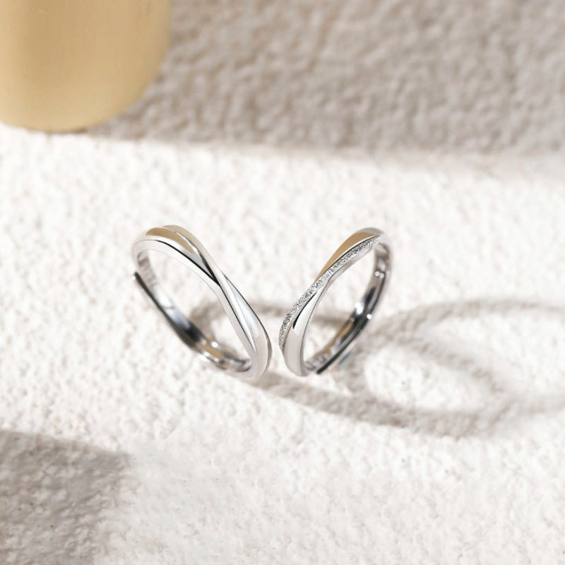 Damen modernes minimalistisches Ringdesign Shop Nory