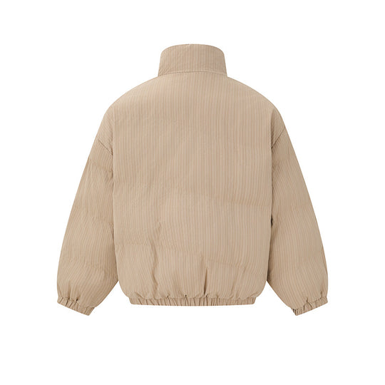 Unisex Wendbare Boxy-Jacke mit gesteppter Außen- und Fleece-Innenseite Shop Nory