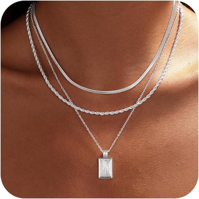Damen Halsketten-Set mit detailliertem Design und eleganten Anhängern Shop Nory