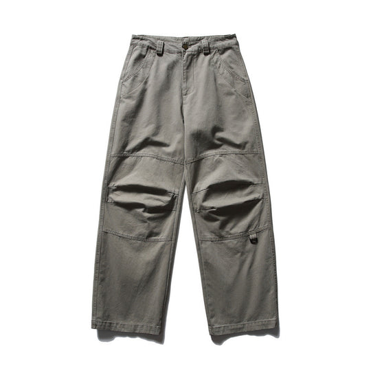 Herren Weite Utility-Cargo-Hose im Workwear-Look mit Knieabnähern und aufgesetzten Taschen Shop Nory