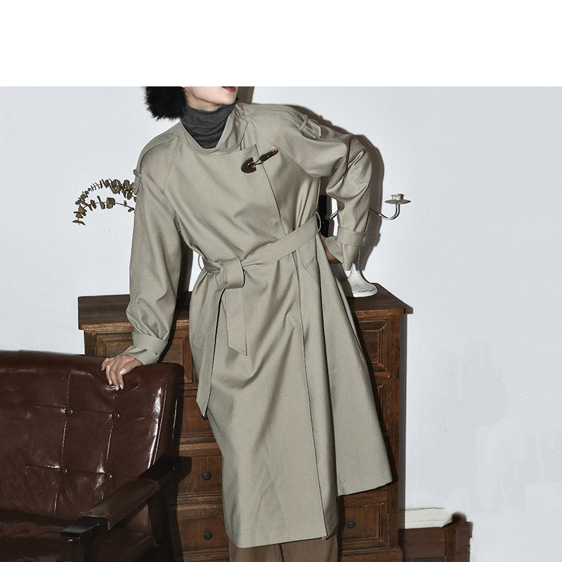 Damen Modische Utility-Jacke mit hohem Kragen Shop Nory