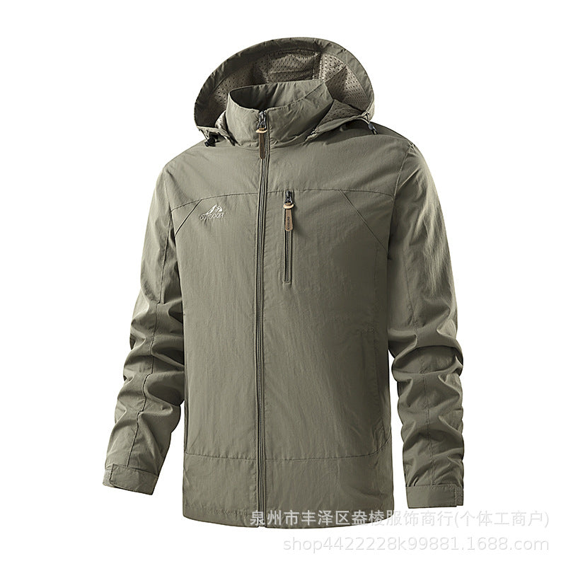 Herren Leichte und wetterfeste Outdoorjacke Shop Nory