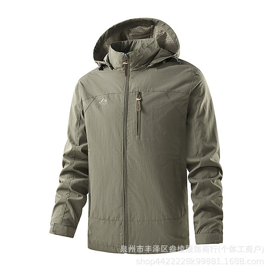 Herren Leichte und wetterfeste Outdoorjacke Shop Nory