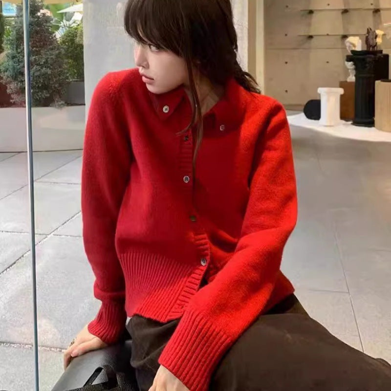 Damen Kurzcardigan mit kastiger Silhouette und extraweicher Kaschmir‑Optik Shop Nory