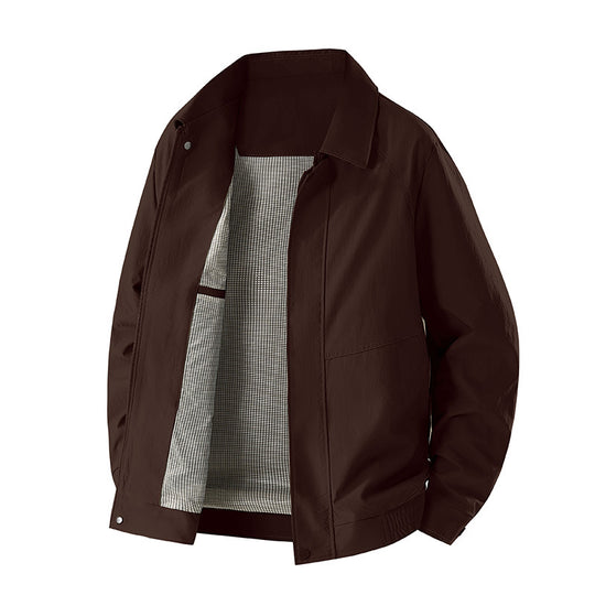 Herren Modische Freizeitjacke mit Innenfutter Shop Nory