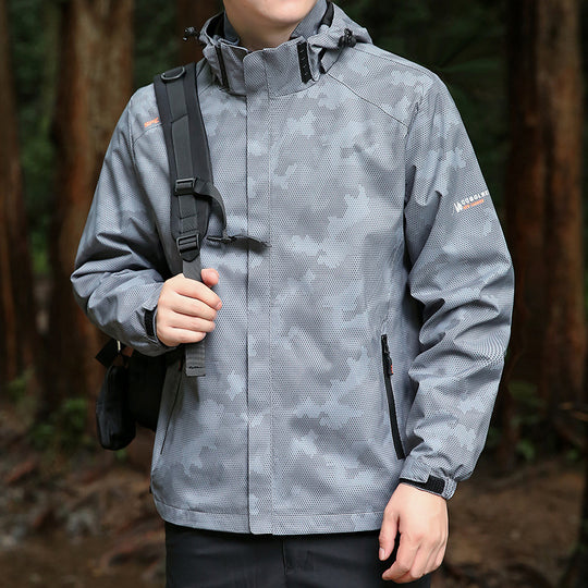 Herren wetterfeste Outdoor-Jacke Shop Nory