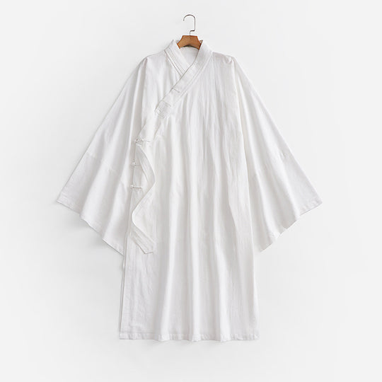 Herren Ärmellose Hanfu-Weste mit offenem Frontschnitt und dekorativem Knebelverschluss Shop Nory