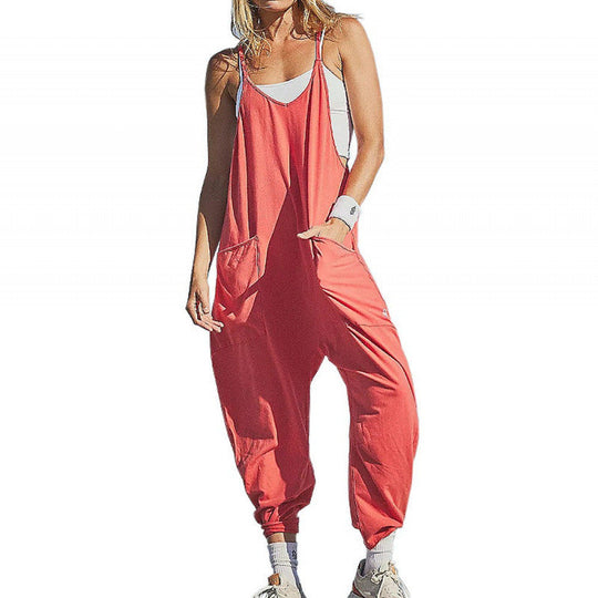 Damen Overall mit lässigem Schnitt und praktischen Taschen