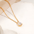 Damen Pear-Shaped Crystal Pendant Necklace Shop Nory
