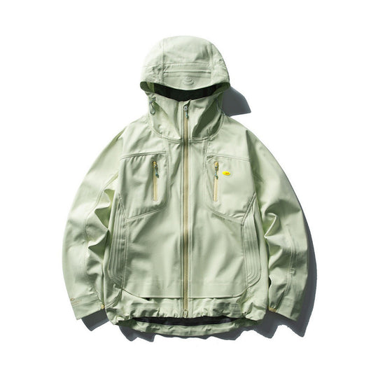 Unisex Technische Softshell-Fieldjacke mit verschweißten Nähten, vier Reißverschlusstaschen und verlängerter Rückenpartie Shop Nory