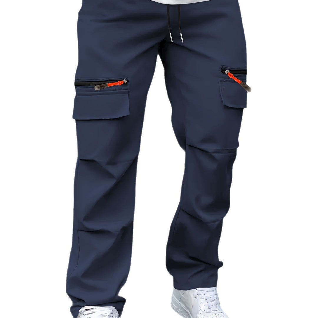 Herren Cargo-Jogginghose mit Zipper‑Utility‑Taschen Shop Nory