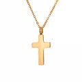 Damen Halskette mit stilvollem Kreuzanhänger aus hochwertigem Metall Shop Nory
