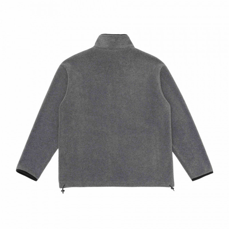 Herren Fleecejacke mit Stehkragen, windabweisendem Microfleece und Kordelzugsaum Shop Nory