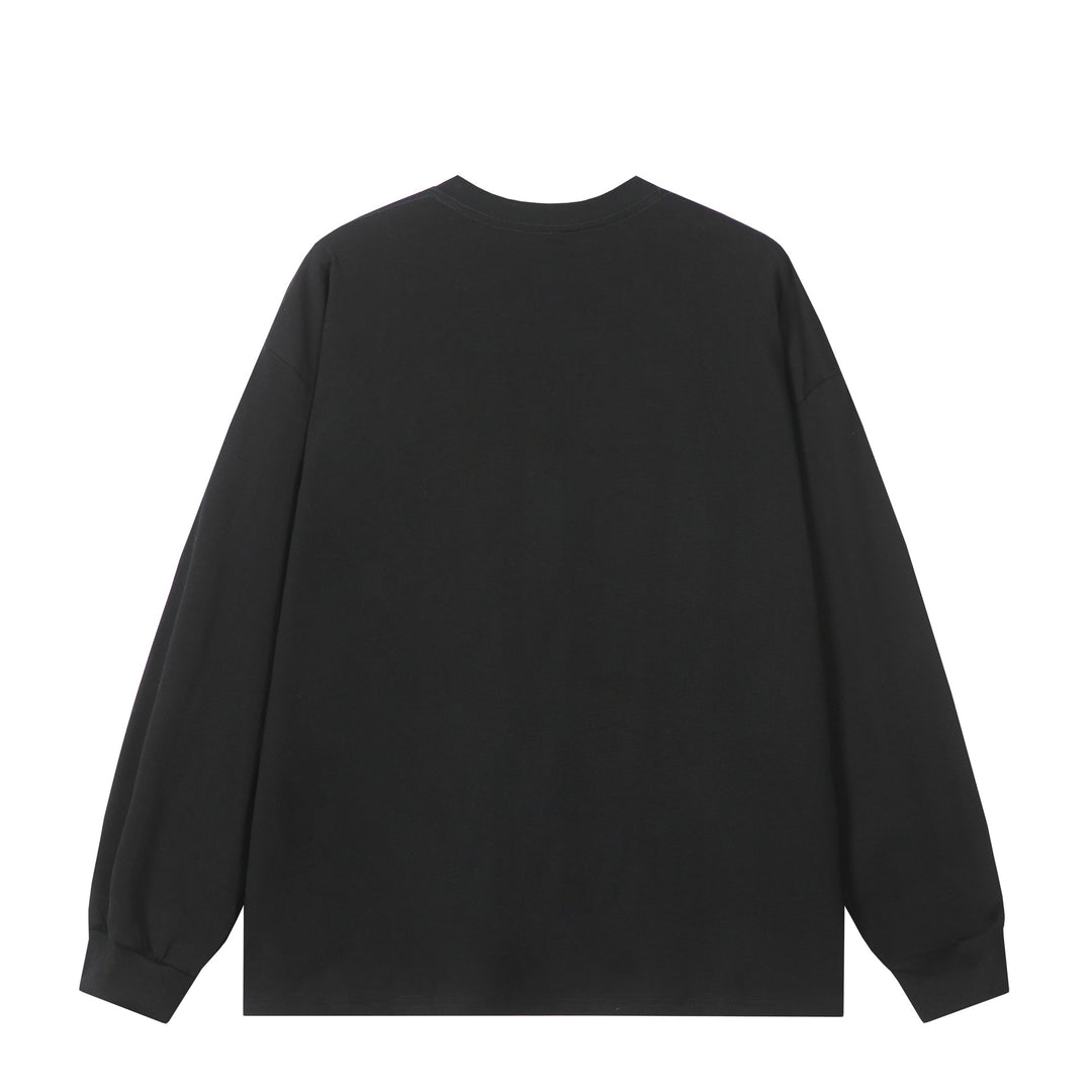 Unisex Oversize-Sweatshirt mit Raglan-Kontrasteinsätzen und großflächigem Frontprint Shop Nory