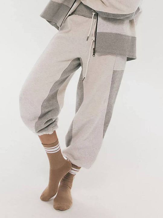 Damen Oversize‑Sweatpants im Baggy‑Cut mit hoher Bundpassform und Kordelzug Shop Nory