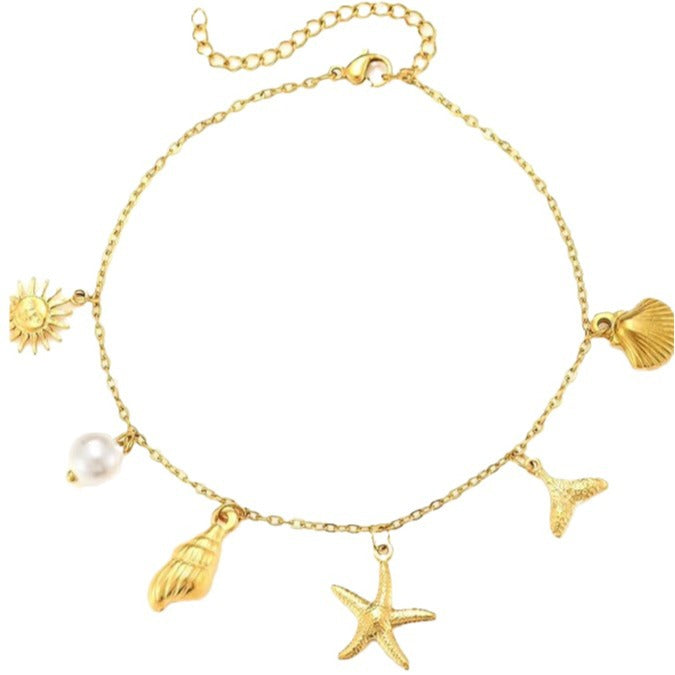 Damen Armband mit maritimen Anhängern und elegantem Design Shop Nory