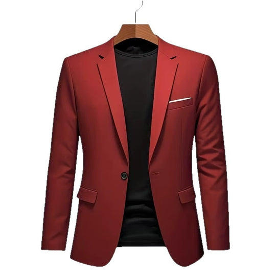 Herren taillierter Business-Sakko mit Stretchkomfort und modernem Revers Shop Nory