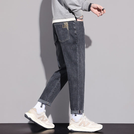Herren Bequeme und modische Relaxed Fit Jeans Shop Nory