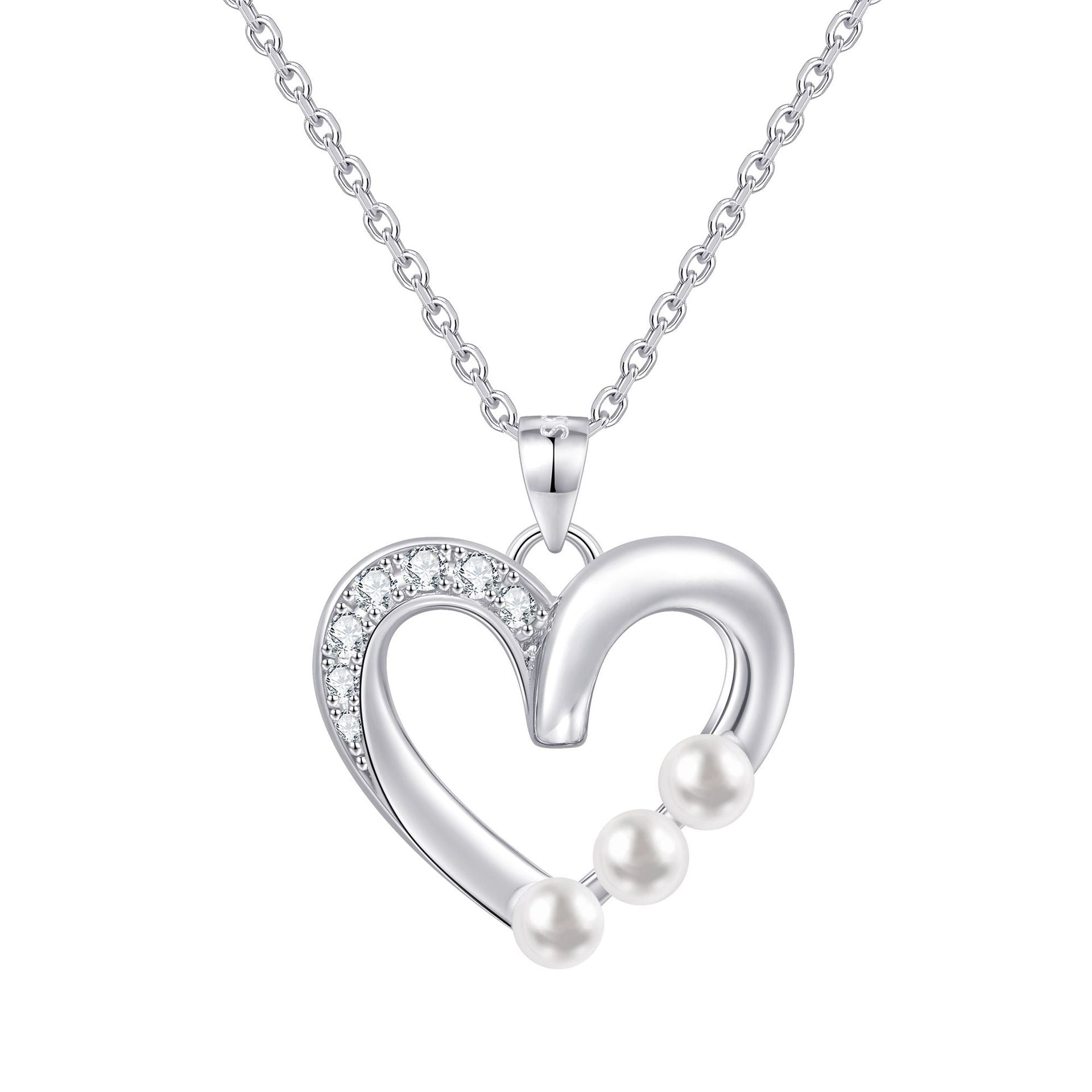 Damen Halskette mit funkelnden, facettierten Edelsteinen und zartem Design Shop Nory