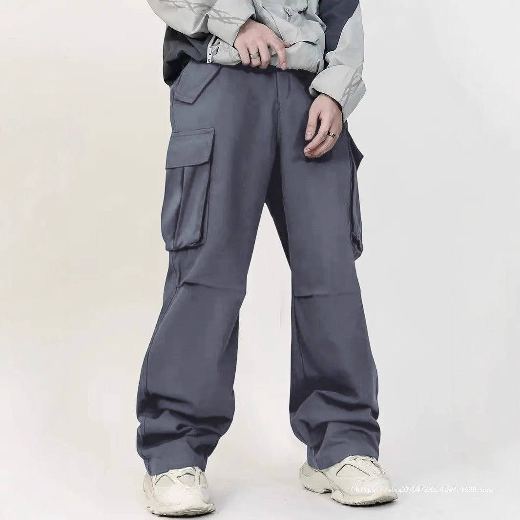 Herren Weite Utility‑Cargohose mit Multifunktions‑Taschen & legerer Baggy‑Passform Shop Nory