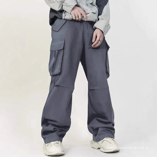 Herren Weite Utility‑Cargohose mit Multifunktions‑Taschen & legerer Baggy‑Passform Shop Nory