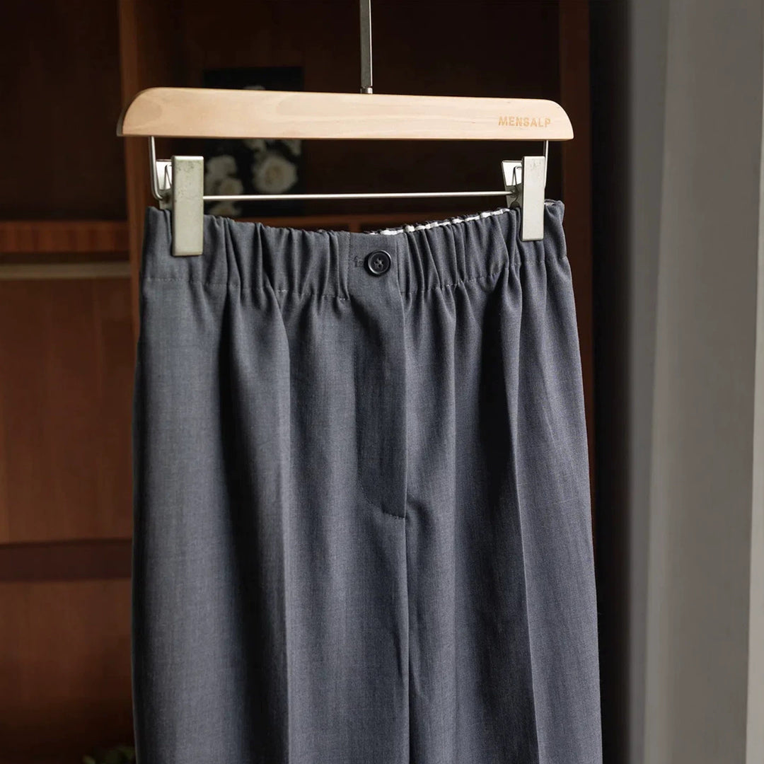 Damen Elegante und lockere Stoffhose Shop Nory