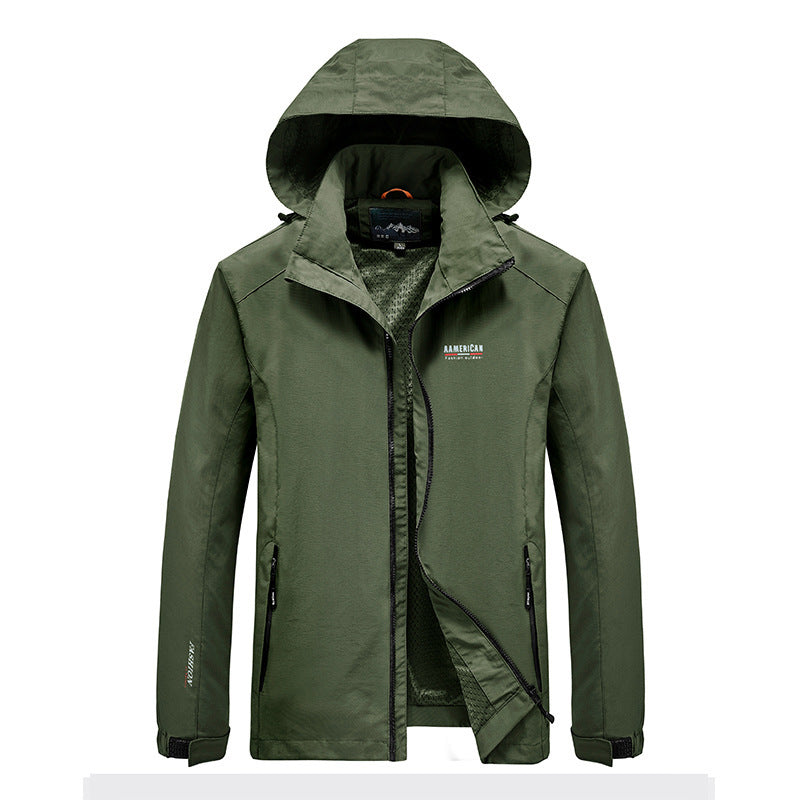 Herren leichte Regenjacke Shop Nory
