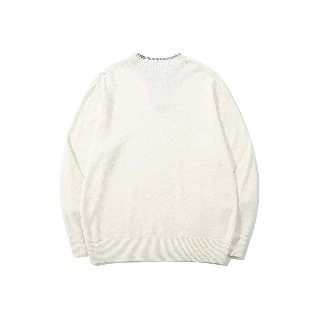 Unisex Gerippter Baumwollmix-Pullover mit Henley-Knopfleiste und Relaxed-Schnitt Shop Nory