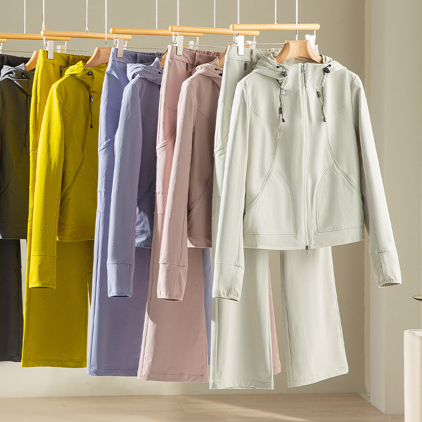 Damen Kapuzen-Softshelljacke mit Zwei-Wege-Reißverschluss und ergonomischer Schnitt Shop Nory