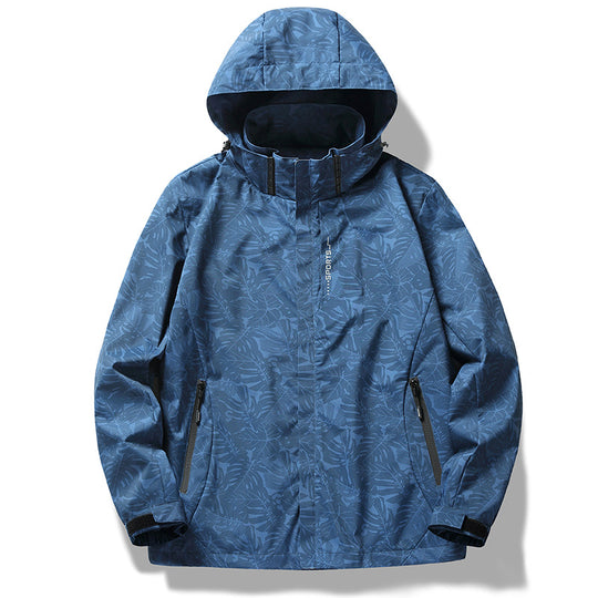 Herren Atmungsaktive Wind- und Wasserabweisende Outdoor-Jacke Shop Nory