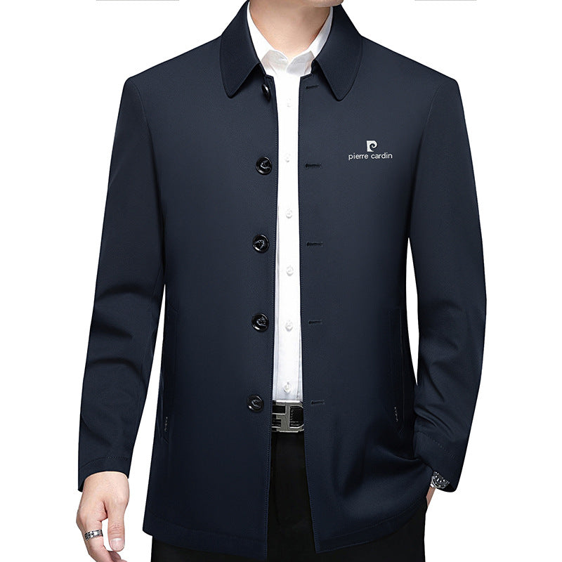 Herren Kurzmantel mit minimalistischer Optik und kariertem Innenfutter Shop Nory