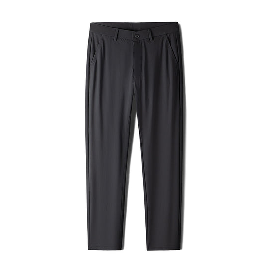 Herren Schlanke Business‑Stretchhose mit Bügelfalte und Komfortbund Shop Nory