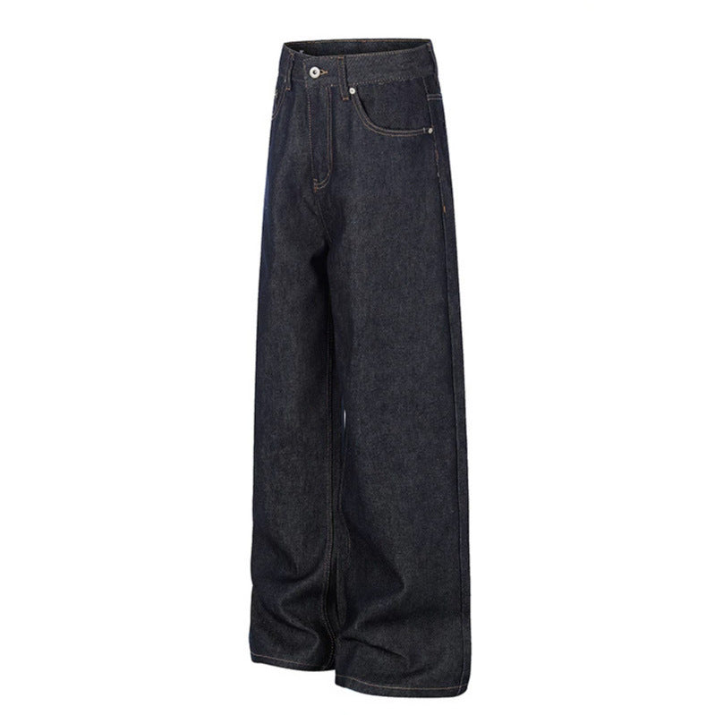 Damen Hochtaillierte Wide‑Leg-Jeans aus rohem Denim mit Palazzo-Schnitt Shop Nory